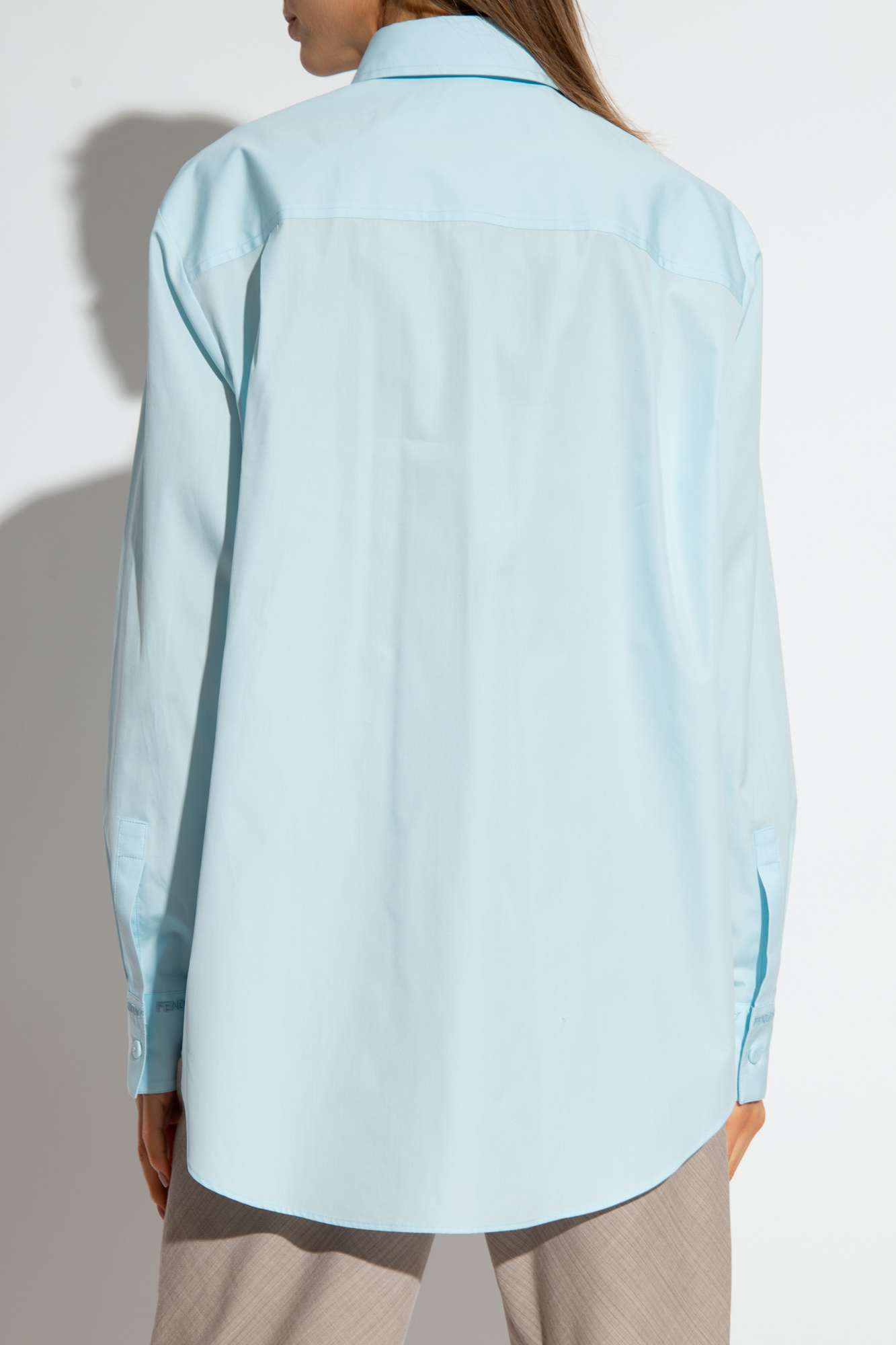 Tシャツ・カットソー FENDI Women Tops FS8105 AM3Z F1M2F Blue 43643818-1_2.jpg